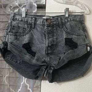 One X Oneteaspoon denim shorts size 24